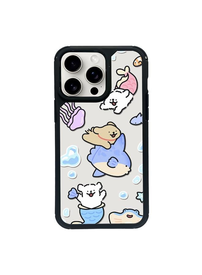 زبون جراب لهاتف iPhone 12 Pro بتصميم حصري من البولي كربونات بنمط تغطية كاملة - Image 1