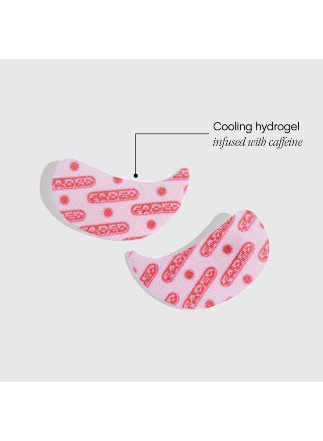 TOPICALS Faded Brightening Under Eye Masks， Patches to Depuff, Hydrate, Brighten and Cool (Set of 6) - Packaging may vary - Image 2