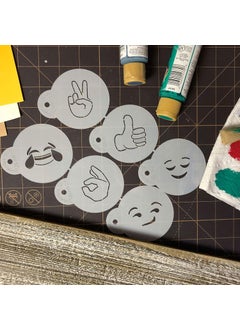 Designer Stencils Emojis 2 Cookie Stencil Set C1017 by Designer Stencils  - Image 5