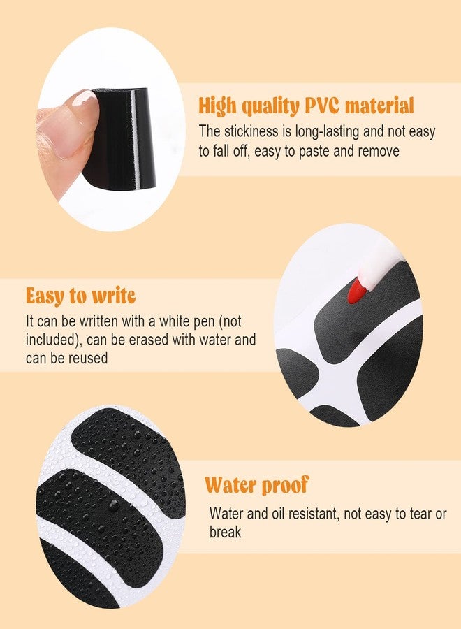 Sliverdew 125 Customizable Eye Strips for Kids Baseball Football Softball Lacrosse Fans, Sports Eye Black Stickers for Game Day Themed Birthday Party - Image 3