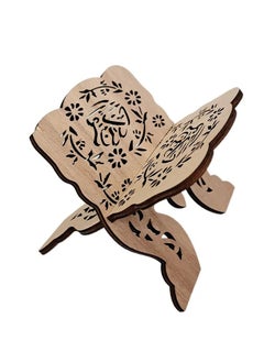 Generic Foldable wooden bookshelf, magazine reading bookshelf, storage rack reading bookshelf religious prayer rack reading rack  - Image 3