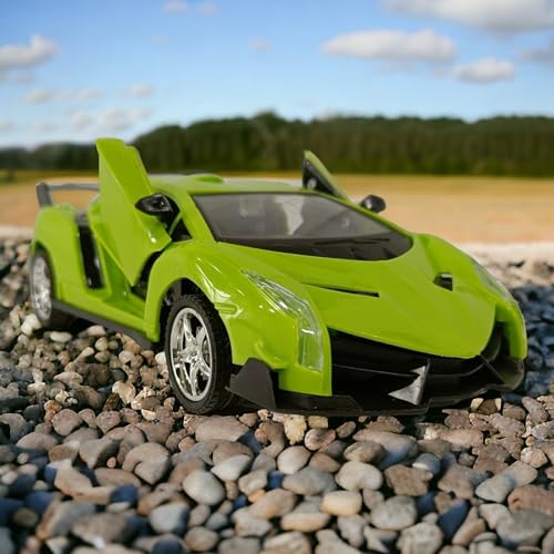 Wizplex WizToy High Speed Remote Control Car (3 Month Warranty)| RC Car with USB Rechargeable Battery, Kids Toy Car for Ages 3-10 Years (Green) - Image 2