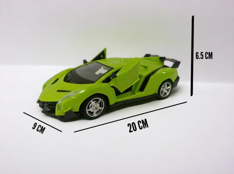 Wizplex WizToy High Speed Remote Control Car (3 Month Warranty)| RC Car with USB Rechargeable Battery, Kids Toy Car for Ages 3-10 Years (Green) - Image 5