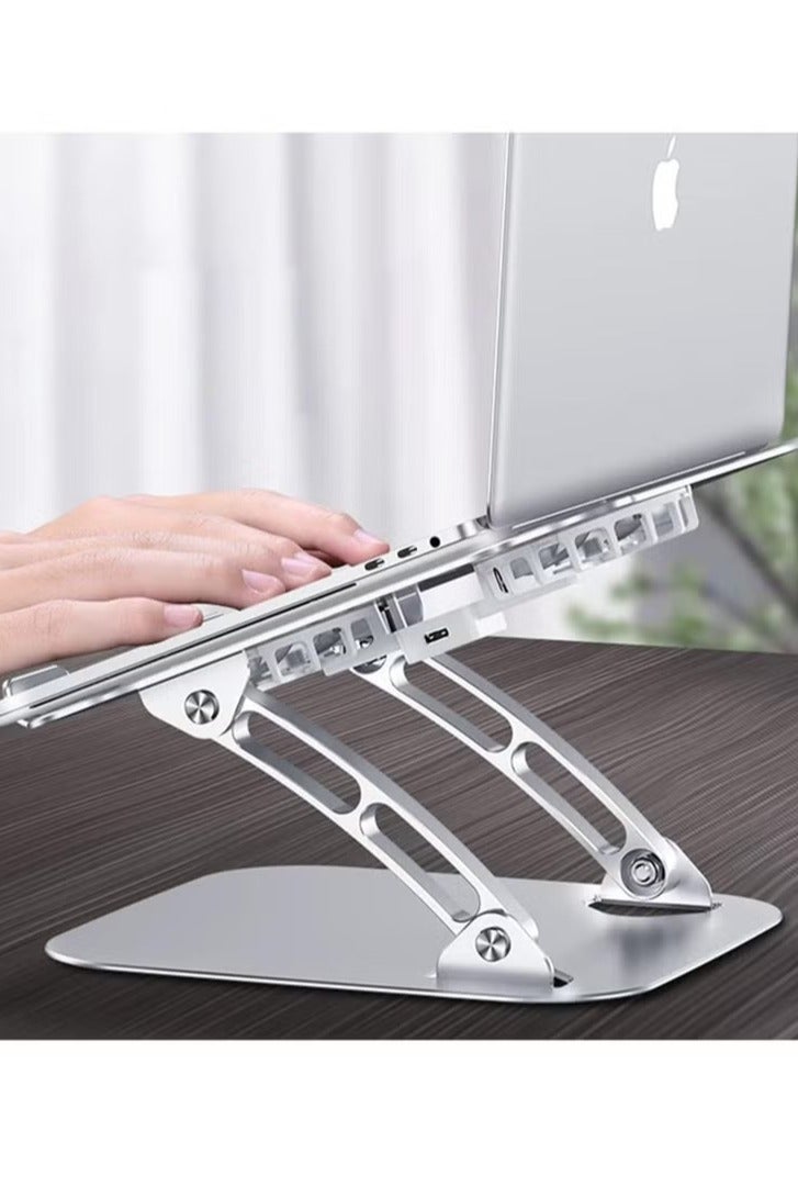 Laptop Stand with Cooling Fan V4 Laptop Cooling Pad Adjustable Height Laptop Riser for Gaming Laptop MacBook Air Pro Dell HP Lenovo - Image 4