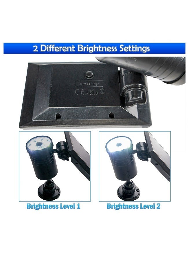 Generic - 8 LED Solar Powered Motion Security Sensing Spotlight - IP66 Waterproof - Image 1