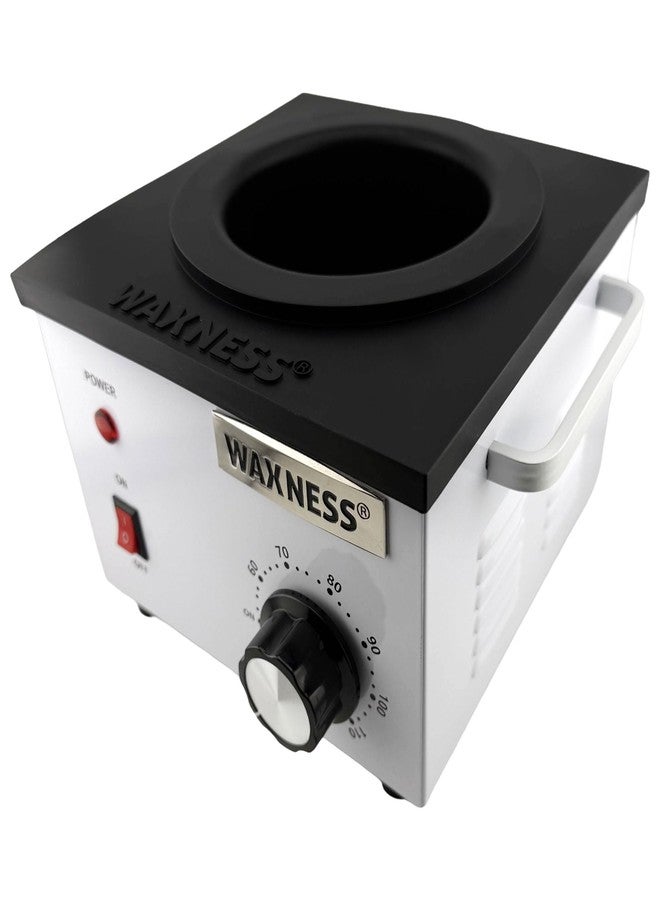 Waxness Non-Stick Easy Clean Warmer Silicone Bowl Black for 16oz / 1lb WN-5001 Wax warmers - Image 2