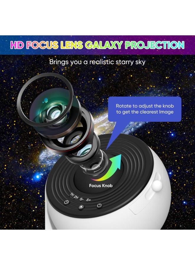 سماء إس تي كيه جهاز عرض المجرة 12 في 1 بدقة 4K مع إضاءة ليلية - Image 4