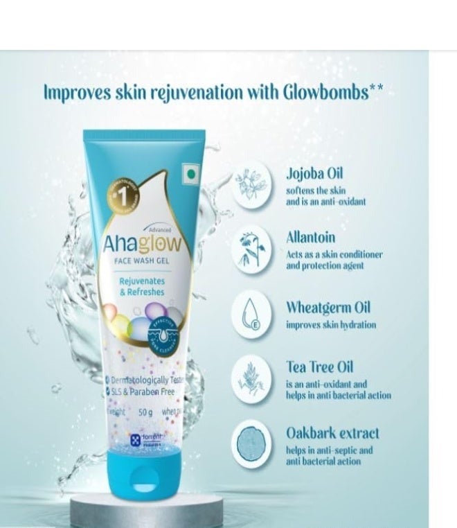 Ahaglow Advanced Face Wash Gel 50g - Image 4