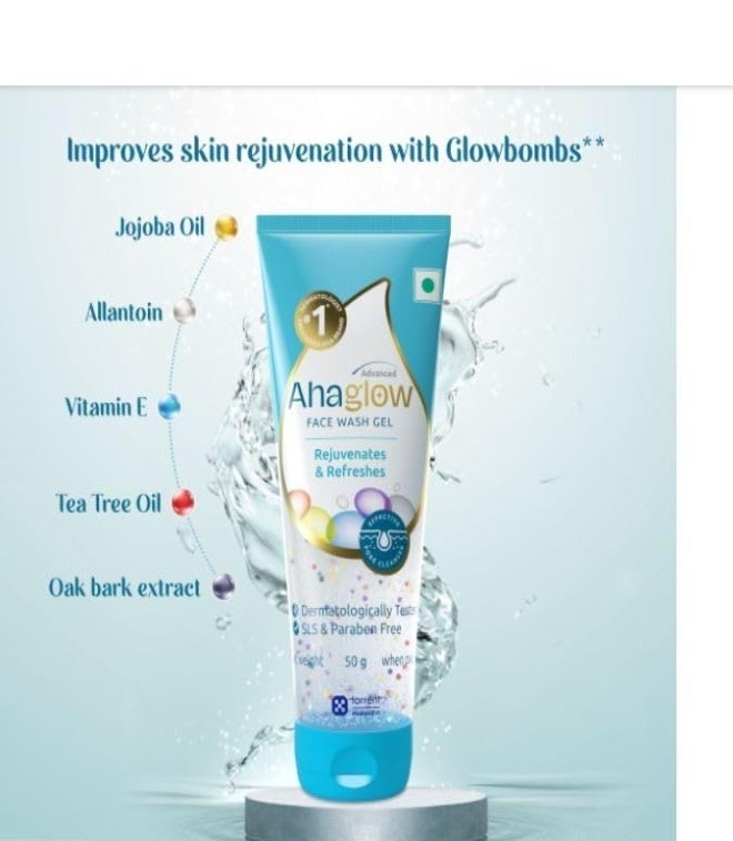 Ahaglow Advanced Face Wash Gel 50g - Image 2