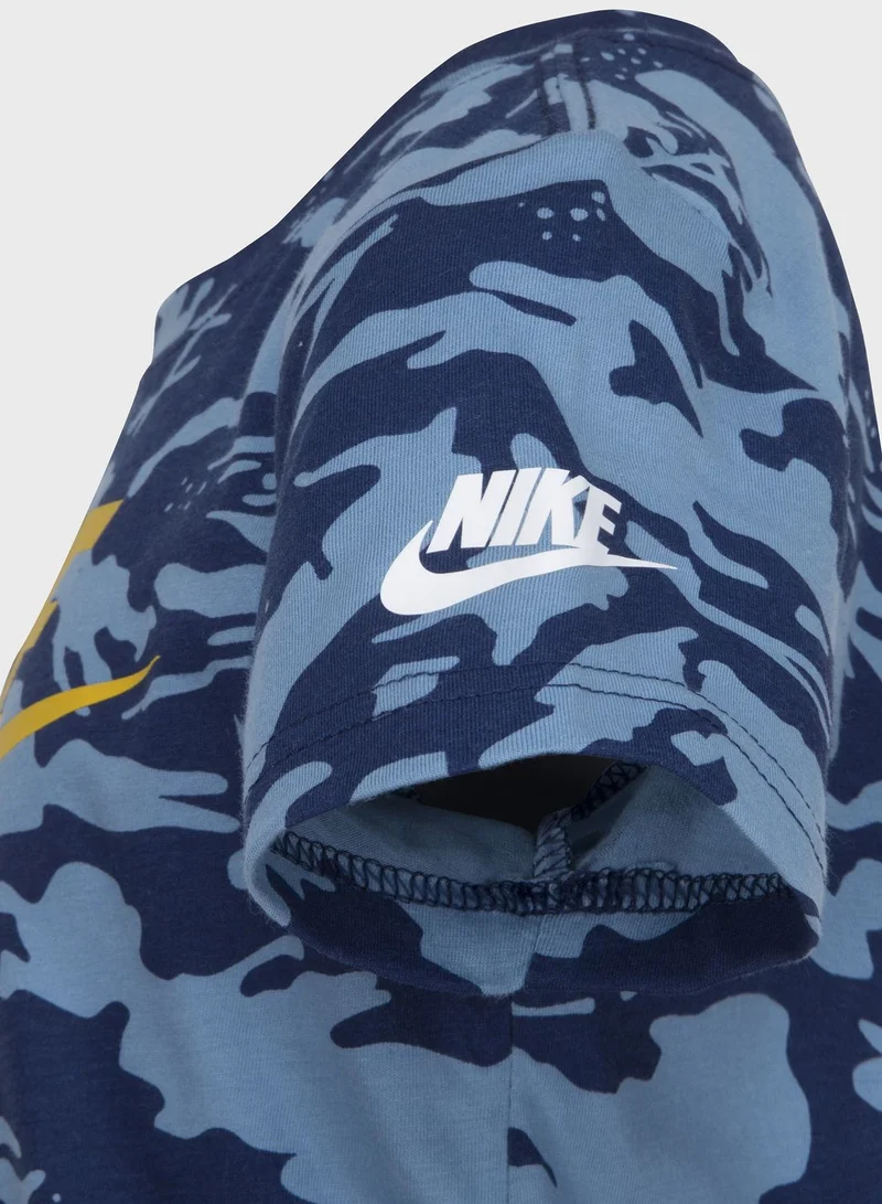 Nike Kids Camo Futura T-Shirt