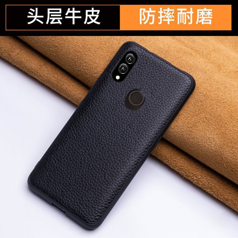 Suitable For Huawei Honor Note10 Mobile Phone Case Men'S Personalized Trendy 10 Genuine Leather Protective Case Nova3 Fashion - Image 2