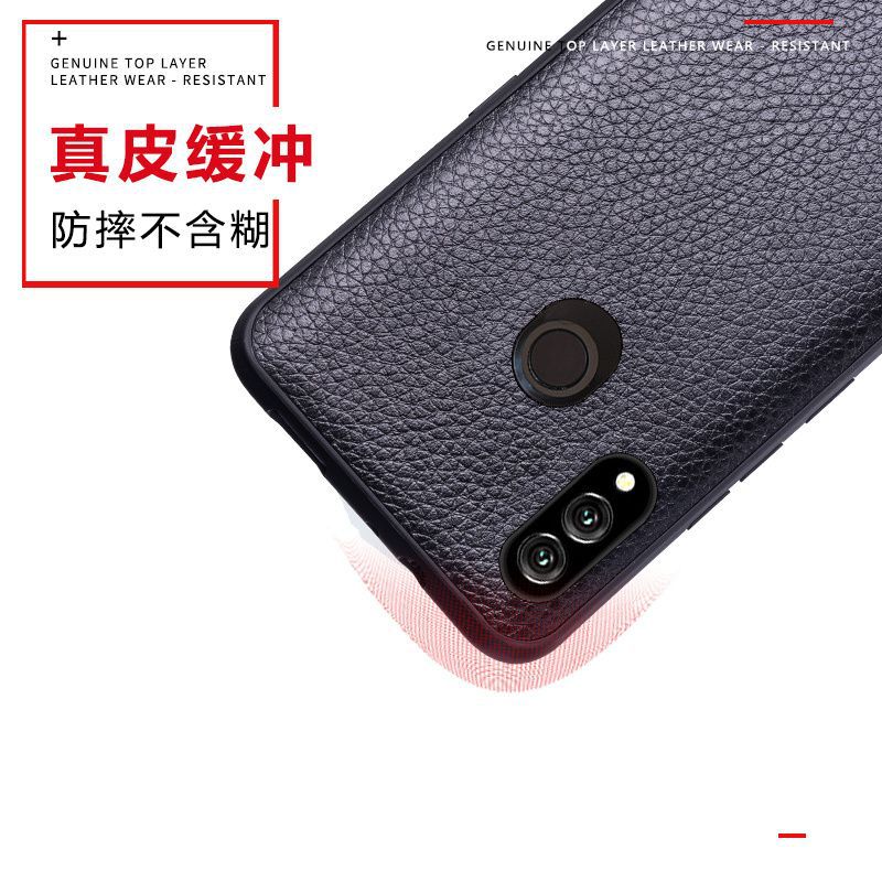 Suitable For Huawei Honor Note10 Mobile Phone Case Men'S Personalized Trendy 10 Genuine Leather Protective Case Nova3 Fashion - Image 4