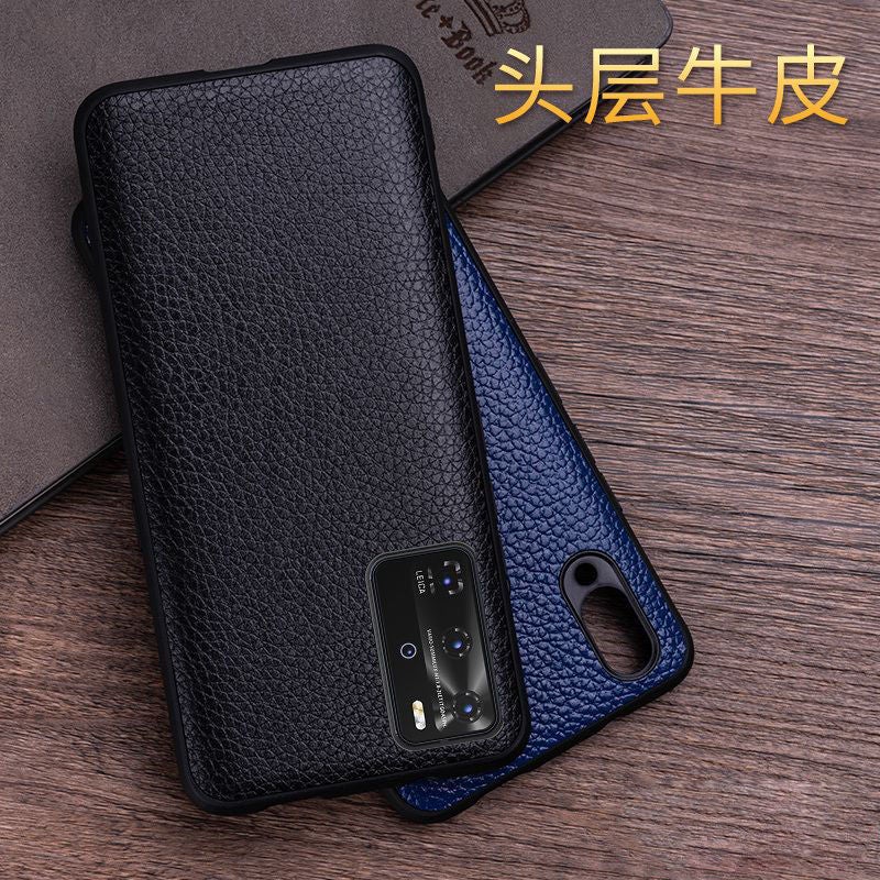 Suitable For Huawei Honor Note10 Mobile Phone Case Men'S Personalized Trendy 10 Genuine Leather Protective Case Nova3 Fashion - Image 5