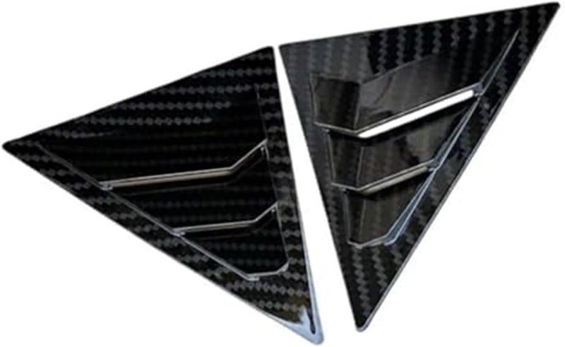 QASULER Car Rear Louver Window Cover Trim Sticker for Kia K3 Forte - Image 2