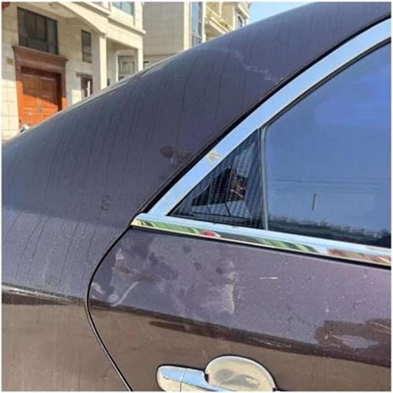 QASULER Car Rear Louver Window Cover Trim Sticker for Kia K3 Forte - Image 3