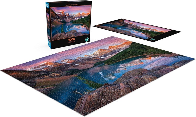 Buffalo Games - Chip Phillips - Mountains on Fire - 1000 Piece Jigsaw Puzzle For Adults -Challenging Puzzle Perfect for Game Nights - Finished Size is 26.75 x 19.75 - Image 4