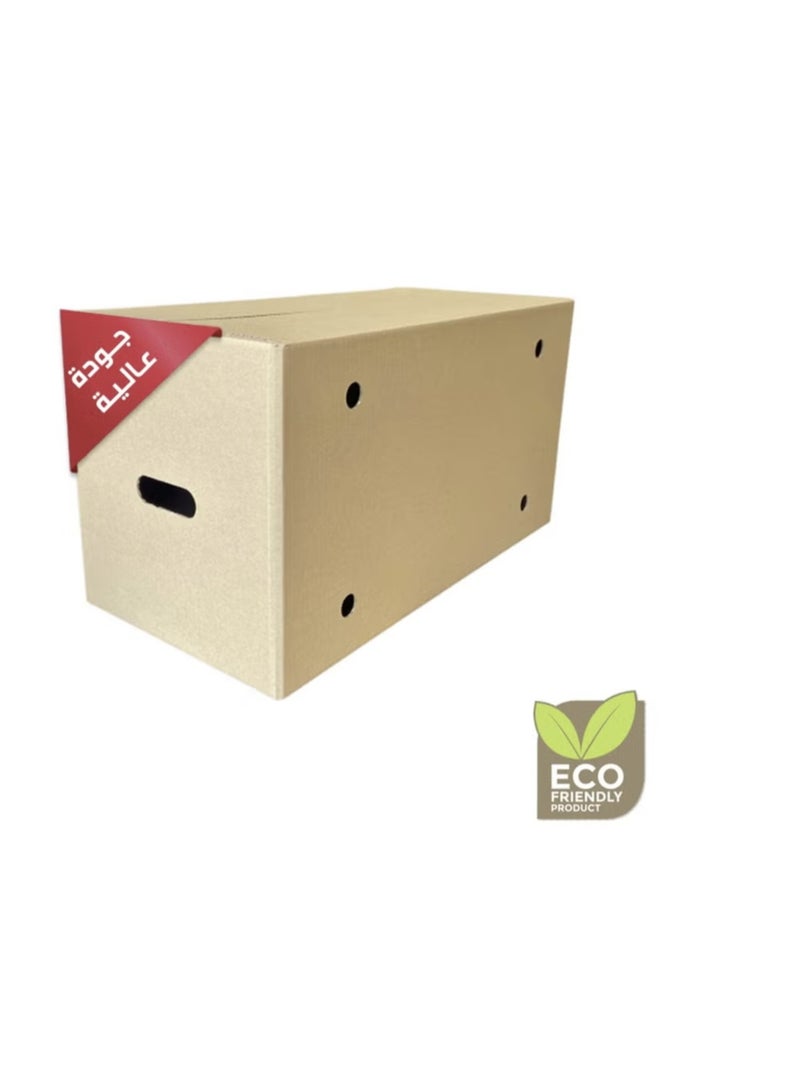Best Cardboard Boxes Egg Pallet Size Cartons For Cargo, Transport And Shifting 60x30x32 cm ( 6 Pieces) - Image 2