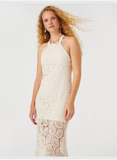 KOTON Şahika Ercümen X Koton - Sea Shell Crochet Dress  - Image 1