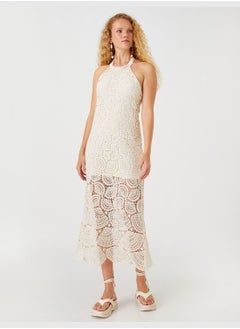 KOTON Şahika Ercümen X Koton - Sea Shell Crochet Dress  - Image 2