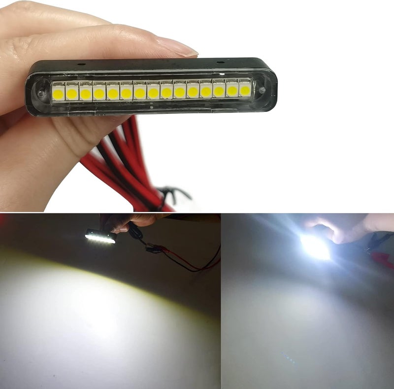 NBWDY 1Pcs 15 white Leds Led License Plate Light Waterproof Motorcycle Led Tail Light Trailer Light,Backup Light,Reverse Light,Side Marker Light for Motorcycle Scooter Bike ATV Car RV SUV - Image 5