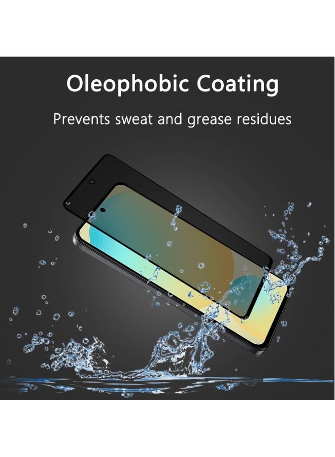 DUSALA Samsung Galaxy S24 FE Privacy Glass Screen Protector Anti-Spy Tempered Glass Film 9H Hardness Scratch Resistant Bubble Free Glass Screen Protector for Samsung Galaxy S24 FE - Image 5