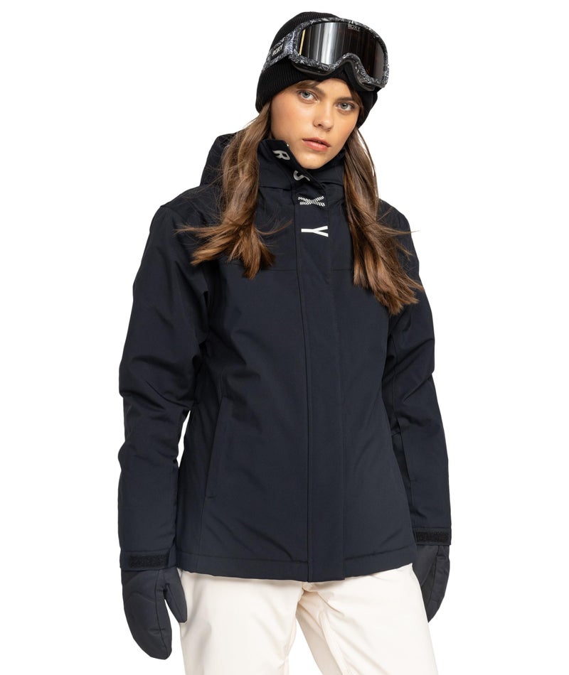 Roxy Women's Galaxy Ski Jacket – 10K Waterproof, Insulated, PFAS-Free, Stretch, Recycled Fabric, Anthracite, XX-Large - Image 1