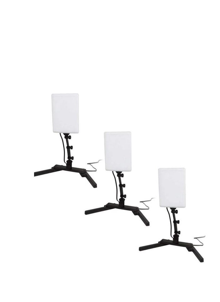 NANGUANG NANGUANG CN-T96 LED Photo Light Kit – 3 Light Set, 54W Portable Studio Lighting for Product Photography  - Image 3