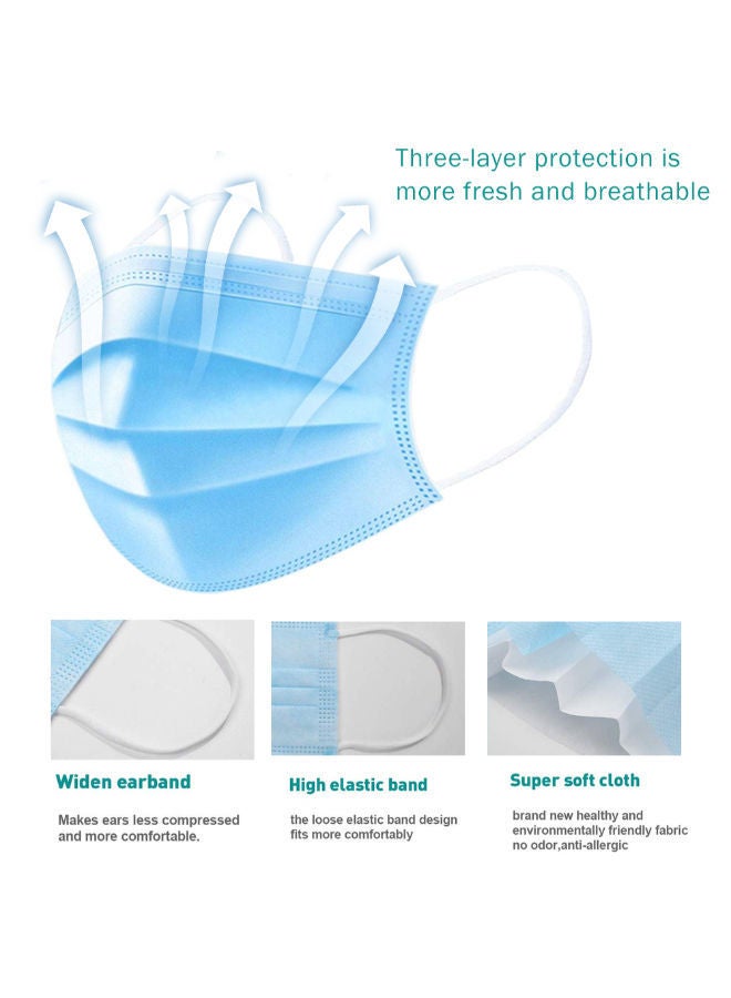 NIBEMINENT 50-Piece PM2.5 Anti Particle Medical Disposable Face Mask - Image 2