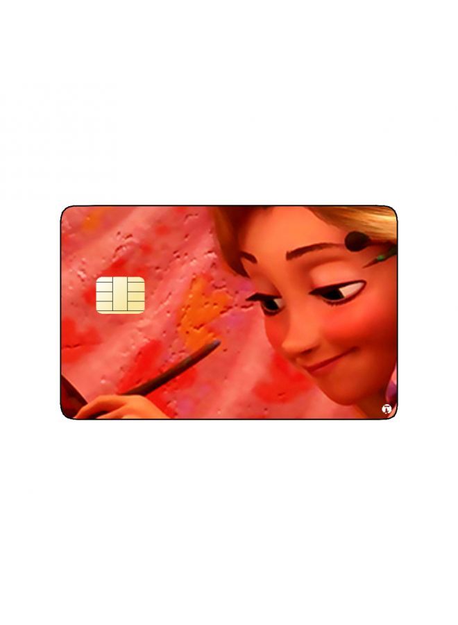 RKN PRINTED BANK CARD STICKER Animation Rapunzel From Tangled By Disney - Image 2