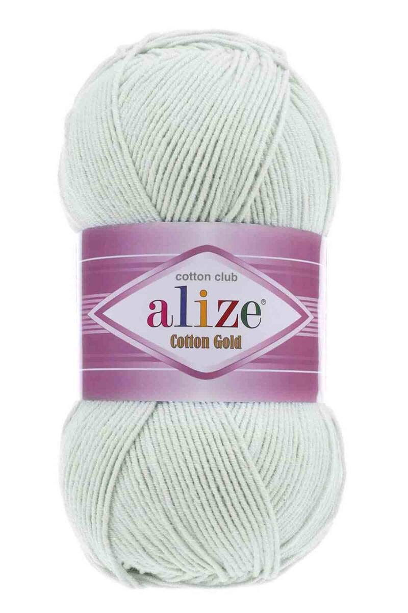 ALIZE 55% Cotton 45% Acrylic Alize Cotton Gold Yarn 1 Skein/Ball 100 gr 360 yds (533 - Grey) - Image 1