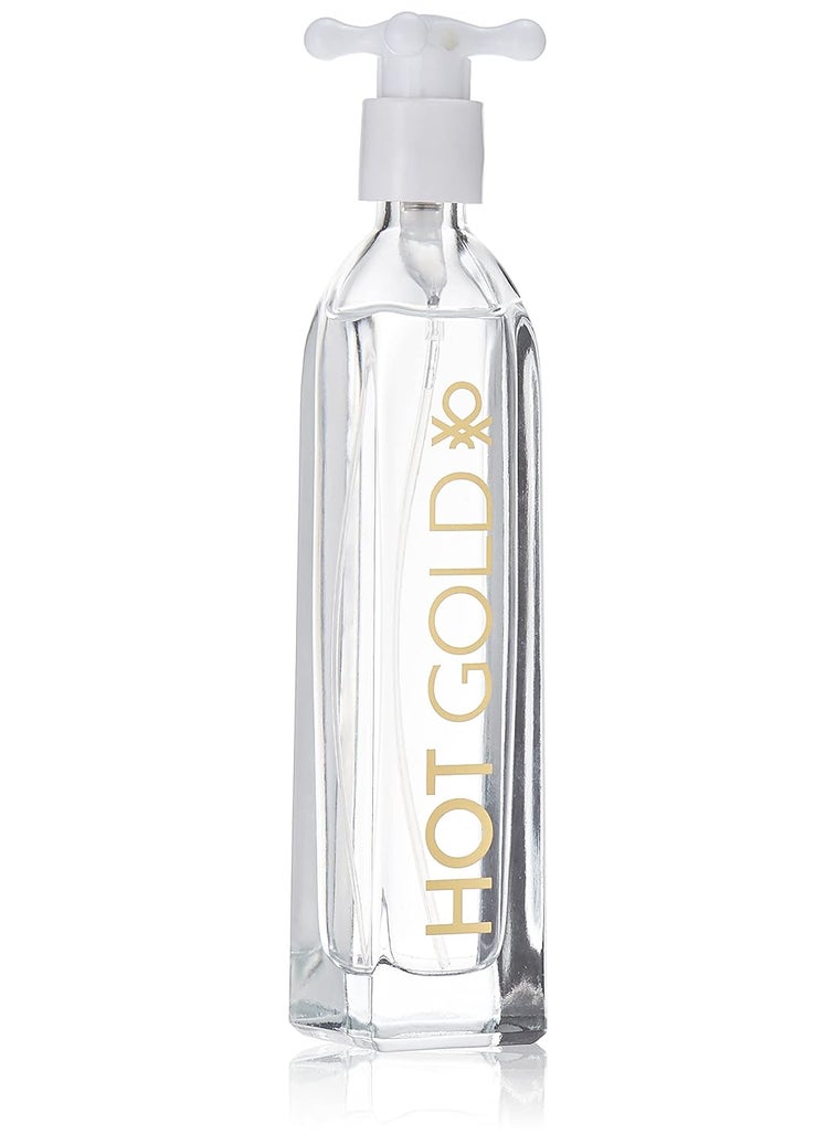 UNITED COLORS OF BENETTON Benetton Hot Gold Eau de Toilette Spray for Women33 Ounce 