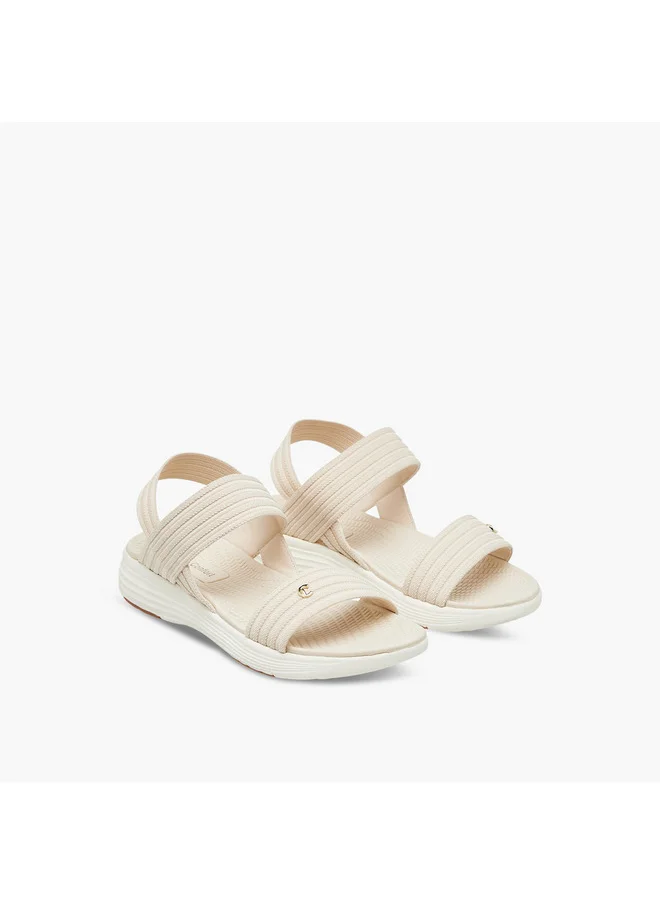 Le Confort Women's Textured Sandals with Backstrap