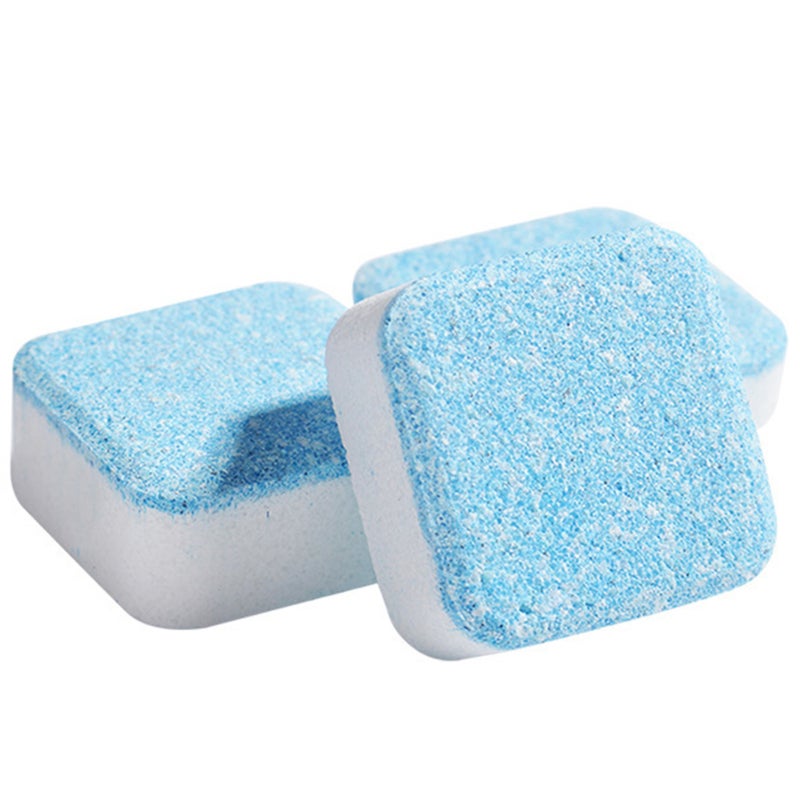20PCS Laundry Effervescent Tablets Washing Machine Effervescent Tablets Cleaner Laundry Deep Cleaning Remove Odor Decontamination Tablets - Image 1