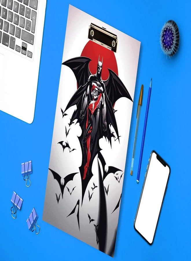 Creative Print Solution Bat Man Digital Reprint Clip Board Examination Pad for Shop, Medical,Grocery Size 14x10 - Image 3