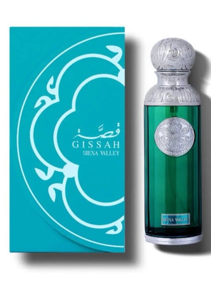 قصة عطر سيينا فالي من قصة أو دو بارفيوم 200 مل – عطر فاخر زهري خشبي غورماند للرجال والنساء - Image 1