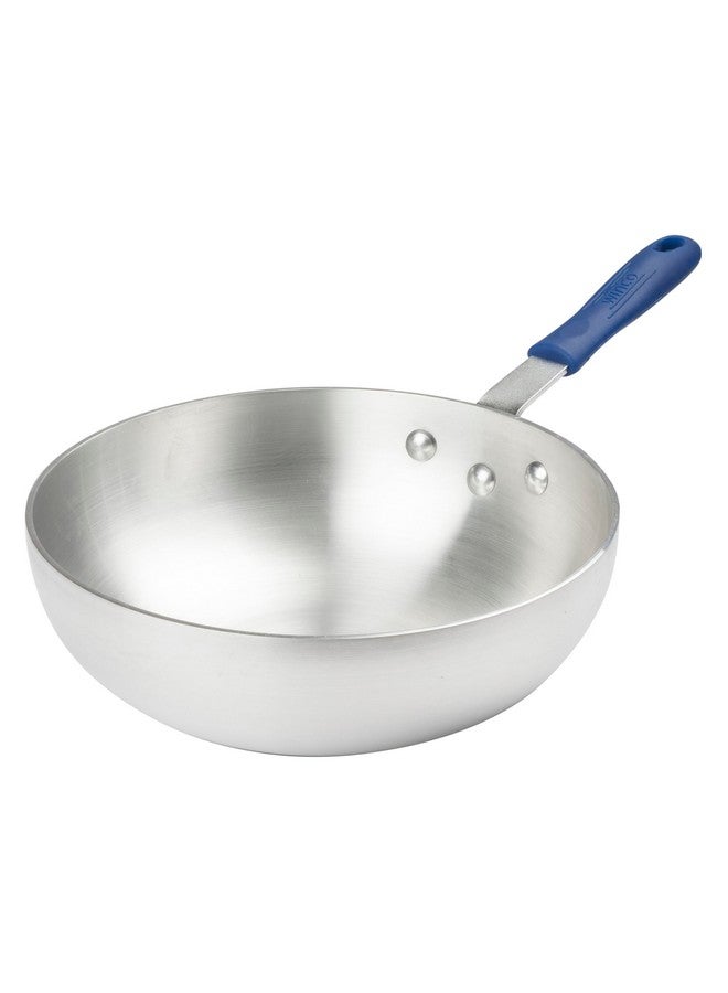 Winco ASFP-11 Aluminum Stir Fry Pan, 11-Inch - Image 1