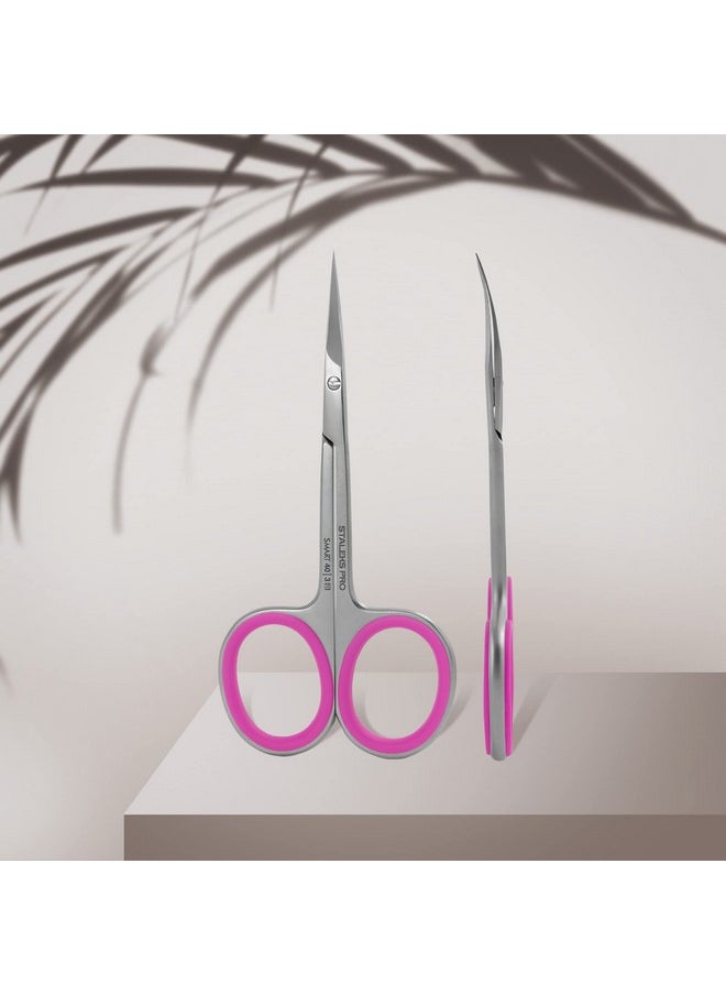 STALEKS PRO - STALEKS PRO Smart 40 type 3 cuticle scissors, manicure tool SS-40/3 - Image 1