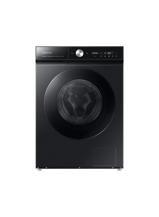 سامسونج Front Load Automatic Washing Machine, 11 KG, Inverter Motor, Black - WW11B1944DGBAS WW11B1944DGBAS black - Image 1