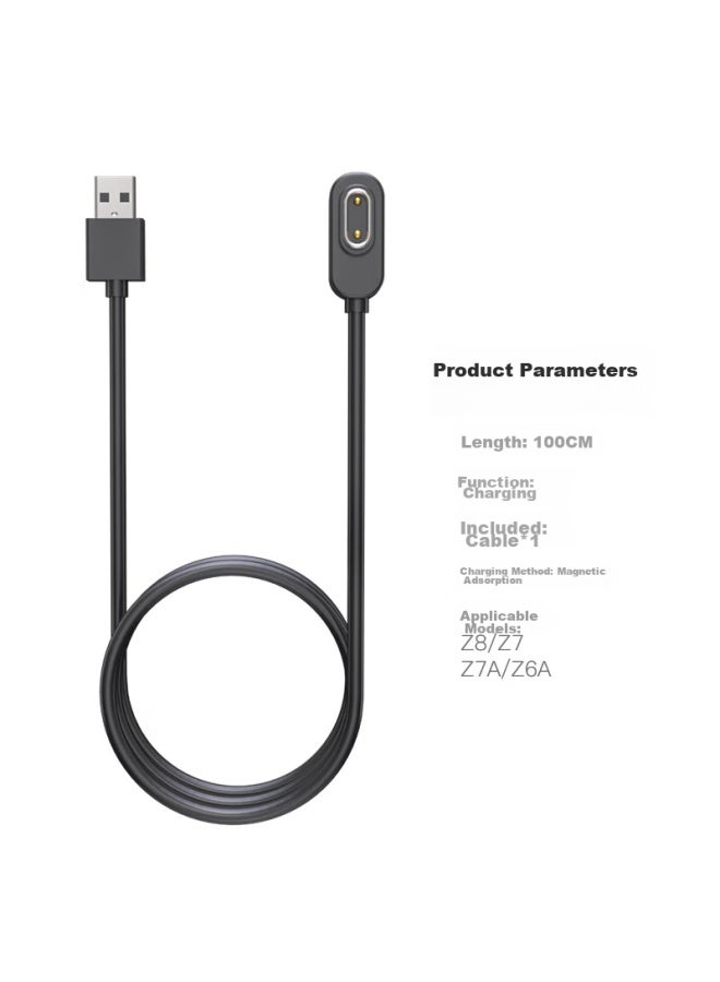 Dooseyuon Deyu, Xiaotiancain Z9/z8/z7/z7a/z7s/z6a/z6s Charging Cable, Children's Phone Watch Charger Base, Magnetic - Image 3