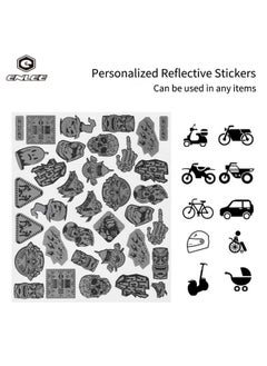 ENLEE Bicycle Reflective Stickers For Enhanced Safety Bike Wheel Reflectors And Bicycle Stickers For Maximum Visibility (Diy Reflective Sticker)  - Image 3
