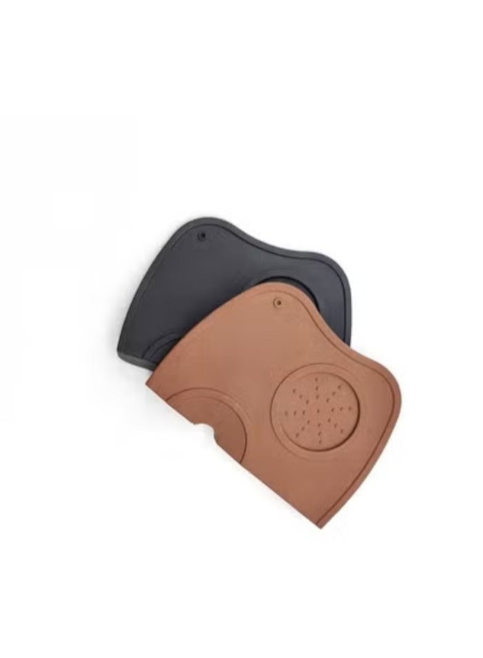 Coffee powder pad corner non-slip pad powder press special powder distributor base silicone pad powder press filling seat  - Image 3