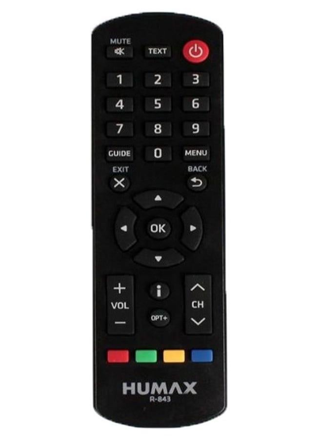 Humax TV Receiver Remote Control Black