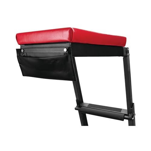 Performance Tool W85038 High Top Adjustable Creeper to Work On Vehicles, Black/Red, 45-66-inch Height - Image 4