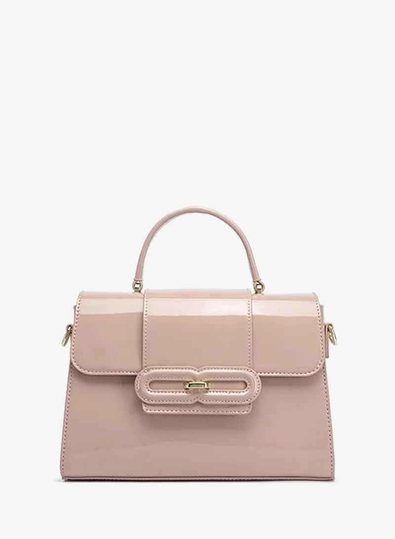 فايور Patent Top-Handle Satchel TKC 001