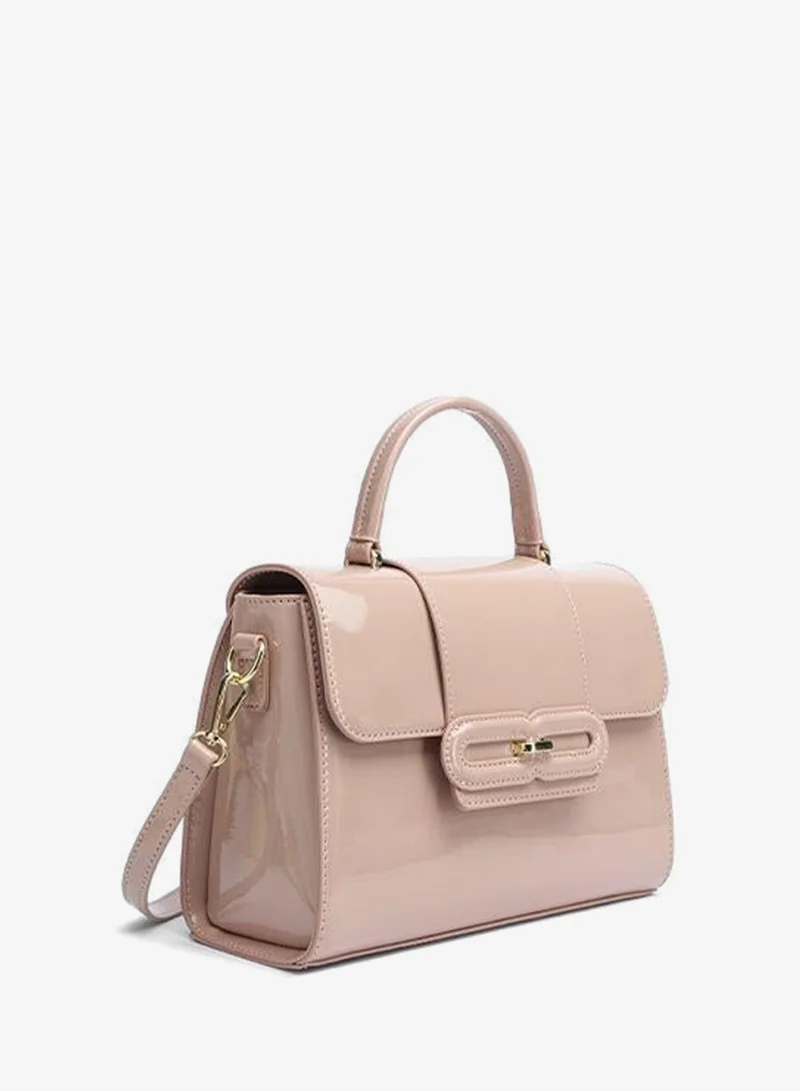 فايور Patent Top-Handle Satchel TKC 001