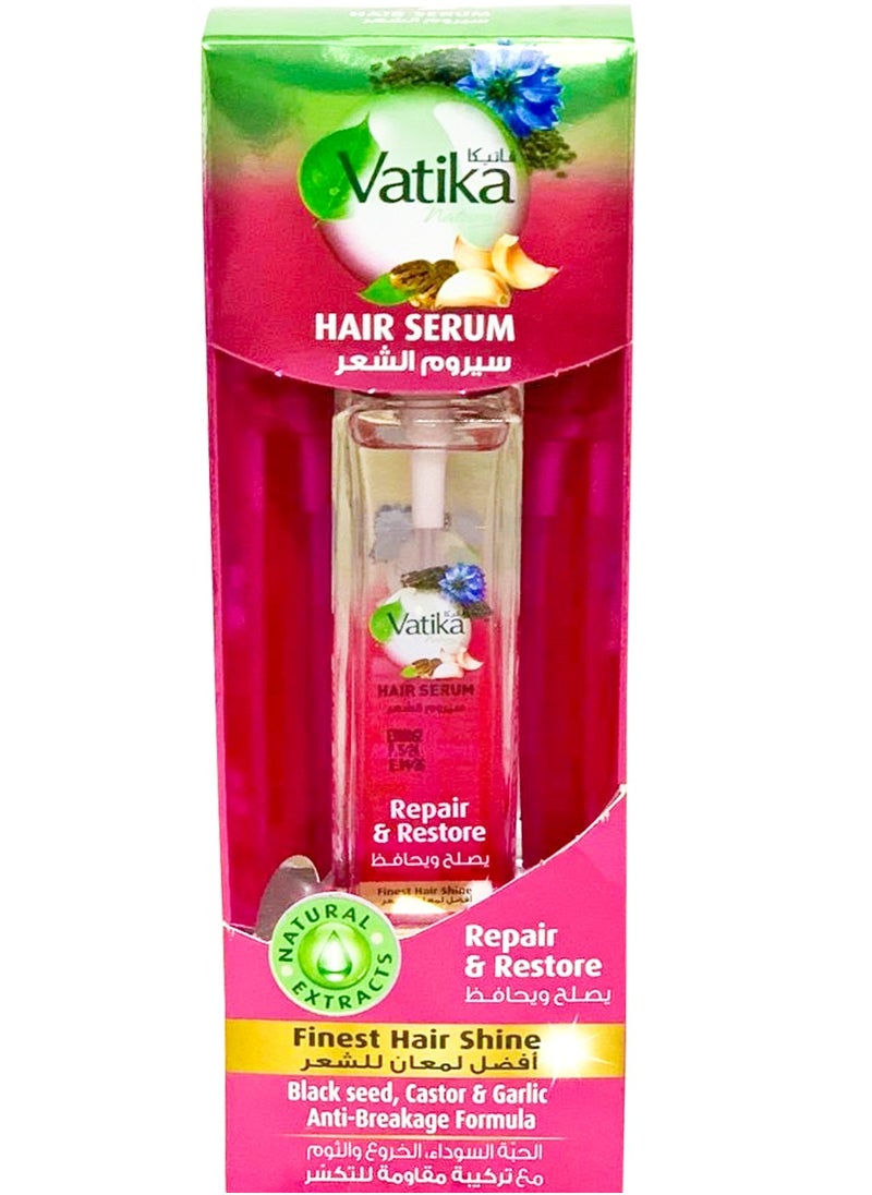 VATIKA - Vatika Naturals Repair & Restore Hair Serum 47 ML - Image 1