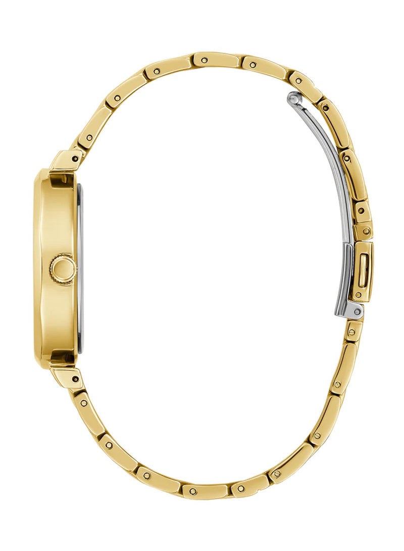 GUESS Rumour Women’s Analog Gold Tone Stainless Steel Watch GW0613L2 - 34mm - Gold - Image 3