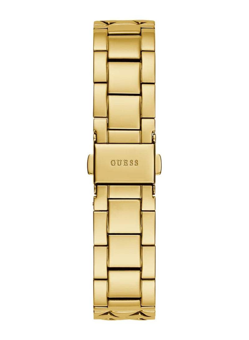 GUESS Rumour Women’s Analog Gold Tone Stainless Steel Watch GW0613L2 - 34mm - Gold - Image 4