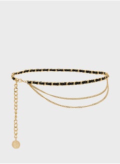 Ella Limited Edition Layered Weave Pattern Chain Belt  - Image 1