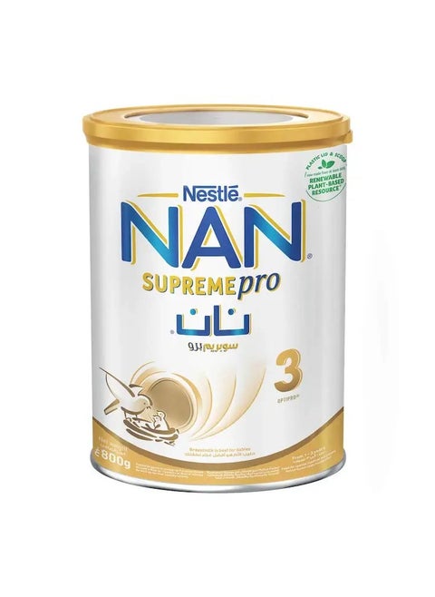 Nan HA Baby Milk Powder Supreme Pro Stage No. (3) 800 gm Suitable for children from one to three years